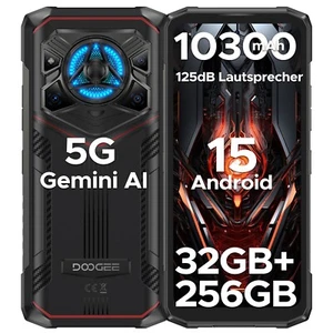 DOOGEE Blade20 Play 5G Outdoor Smartphone 32GB + 256GB 10300mAh Android 15 Telefon komórkowy - Zdjęcie 1 z 11
