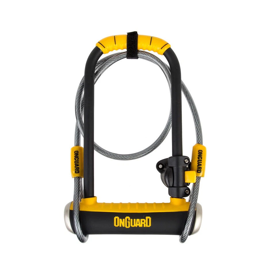 Onguard Pitbull 8005 DT U-Lock 4.5x9 with 10mm x 4ft Cable - Image 1 of 1