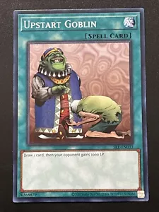Yu-Gi-Oh! TCG Upstart Goblin SRL-EN033 Spell Ruler Unlimited Edition Common VLP - Picture 1 of 10