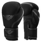 Maya Leather Boxing Gloves Muay Thai Punch Bag Sparring MMA Training Kickboxing