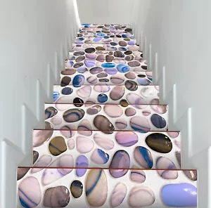 3D Guijarros I060 Escaleras Decoración Foto Mural Vinilo Calcomanía Papel pintado Erin - Imagen 1 de 6