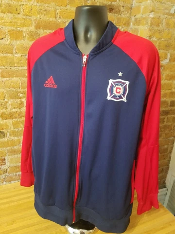 Chicago Fire Official Adidas Track Jacket Size 2XL Cover