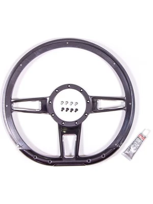 Billet Specialties Steering Wheel Formula 14 in Diameter D-Shaped 3-S (BC29409) - Image 1 of 4