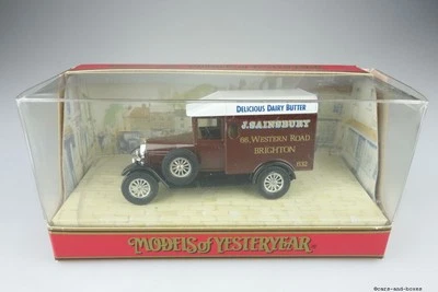 Y-19-3 1929 Morris Van SAINSBURY - 43265 Matchbox MoY Yesteryear - Bild 1 von 3