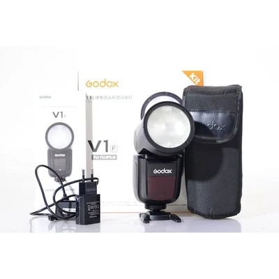 Godox V1F Blitzgerät für Fujifilm - Reportageblitz - Blitz - Flash - Blitzlicht - Bild 1 von 4