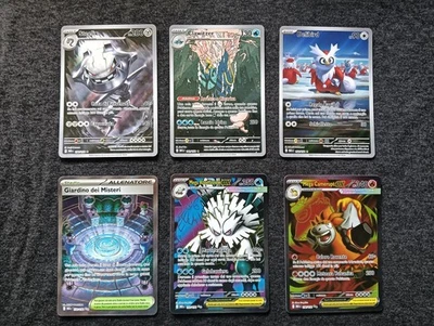 Pokemon Card ITA Lotto Mega evoluzioni AR Full Art . Condizioni In Foto - Immagine 1 di 4