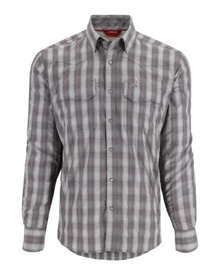 Simms Fishing M's Big Sky Longsleeve Shirt - Grayling Plaid - Image 1 of 3