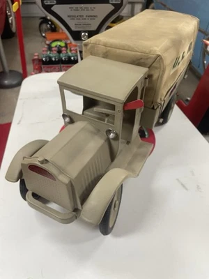 ENORME CAMIÓN AMBULANCIA Keystone Packard 1927 Ejército de Estados Unidos ~ Acero Prensado ~ 28" Foto 1 de 4