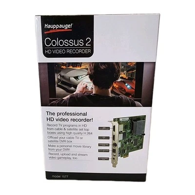 Hauppauge Colossus 2 HD Video Recorder Capture Card 1577 New Sealed  - Image 1 of 4