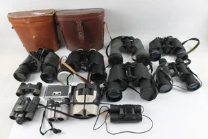 Assorted Vintage Binoculars of Various Brands and Magnifications Job Lot - Picture 1 of 6