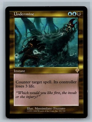 Magic The Gathering Invasion Undermine #282/350 MTG TCG CCG - Image 1 of 2