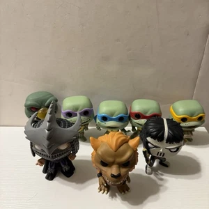 Teenage Mutant Ninja Turtles 2 Secret of the Ooze Funko Pop Figure Set Lot Of 8 - Picture 1 of 5