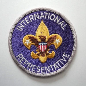 Boy Scouts of America International Rep Uniform Patch - Scouting America - Picture 1 of 1