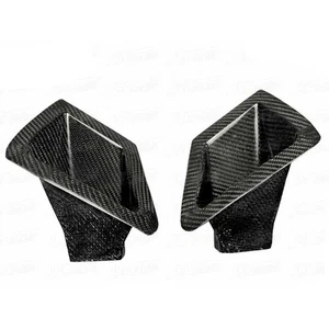 Real Carbon Fiber Front Bumper Vent Replace for Nissan 370Z Z34 2009-2021 - Bild 1 von 4