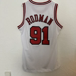 Dennis Rodman Hardwood Classics #91 NBA Trikot Adidas Chigaco Bulls Größe M - Bild 1 von 10