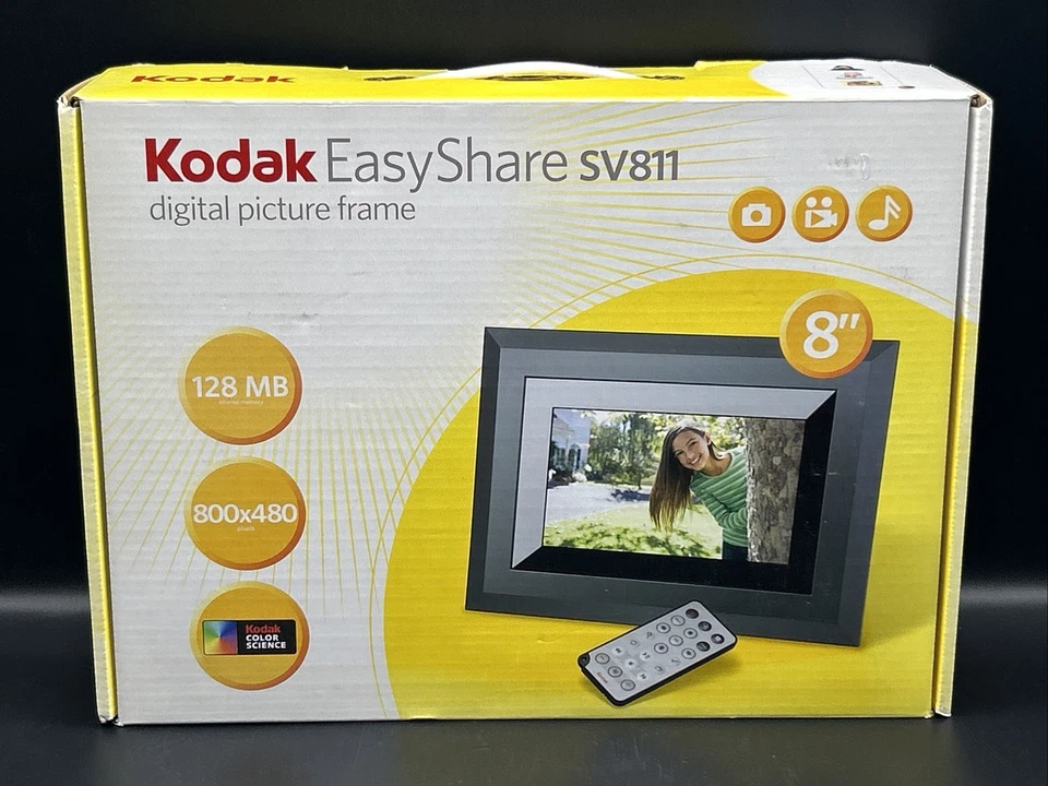 Kodak Easy Share SV811 8 inches Digital Picture Frame Boxed Brand New Never Used - Image 1 of 3