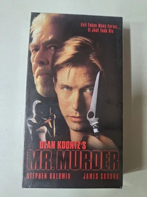Dean Koontz's Mr. Murder (1998) Horror Thriller VHS New, Sealed  - Image 1 of 3