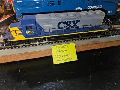 CSX DIESEL, HO GUAGE, ATHEARN, RUNS EXCELLENTLY, SEE VIDEO - Image 1 of 4