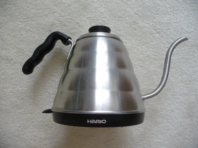 Hario V60 Buono Gooseneck Drip Kettle - Missing Power Plate - Image 1 of 4