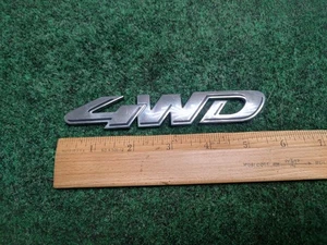 2008-2012 Ford Escape 4WD Emblem 8L84-7843156-DA OEM Badge 3S6 - Picture 1 of 3