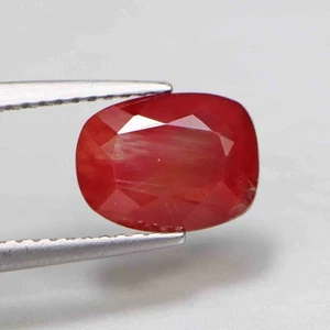 1,75 Cts_Pietra Preziosa Sciolta_Andesina Rossa 100% Naturale Non Riscaldata_Pietra Solare - Foto 1 di 6