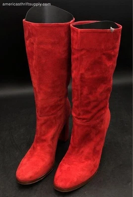 Botines rojos para mujer Lauren Ralph Lauren - talla 7,5B Foto 1 de 4