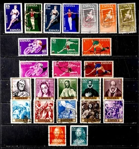 SPAIN: 1960 - 61 STAMPS SETS WITH UNUSED - Picture 1 of 1