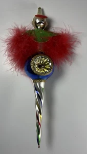 Christopher Radko Military Ice REFLECTOR Soldier Twist Ornament MISSING HAT - Picture 1 of 5