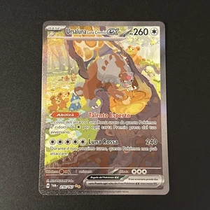 Pokemon Ursaluna Crimson Moon Ex 216/167 Twm It Ita Masked Twilight Holo - Picture 1 of 7