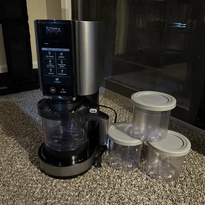Ninja Creami 7-in-1 Frozen Treat Ice Cream, Gelato, Sorbet, Maker With 3 Pints - Image 1 of 4