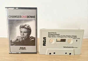 David Bowie - Changes One Album Cassette Tape RCA AQK1-1732 Glam Rock - Picture 1 of 6