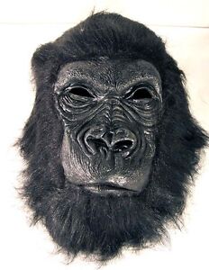 PRO PLUSH GORILLA MASK monkey masks ape faces costume dress up items mascots NEW