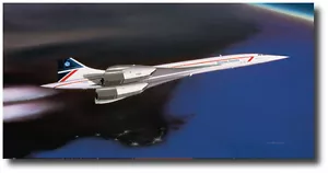 Concord - Supersonic Countess by Mike Machat - Aviation Art Prints - Picture 1 of 1