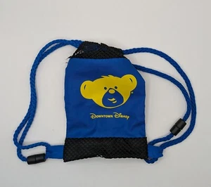 Build A Bear Downtown Disney Backpack Blue Yellow Bear 5" BABW Accessory HTF - Picture 1 of 8