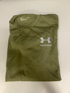 Under Armour Men's UA Tac Freedom Spine T-Shirt - Green - Large (1370821390-LG) - Picture 1 of 2