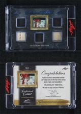 2021 Leaf Art of Hockey Enshrined Exhibit Relics Navy /20 Vladislav Tretiak HOF