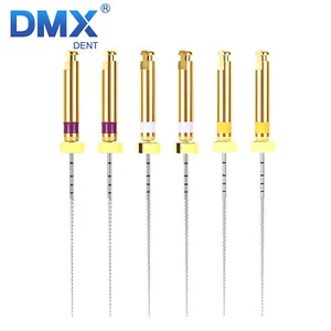 6pcs Dental Endo Rotary NITI File X-PATH Engine Root Canal Treatment 25MM 13#-19 - Picture 1 of 9