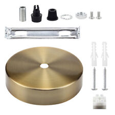 Lamp accessories ceiling disc chandelier disc metal plating thickened tray base