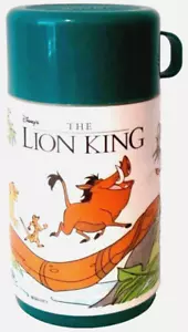 Termo De Colección Disney Rey León Simba Pumba Timón Tapón Top Aladdin Años 90 - Imagen 1 de 7