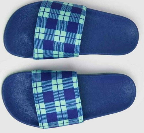 NUOVE infradito Adidas adilette Sliders TAGLIE 6 13 blu multi NUOVE CON ETICHETTE