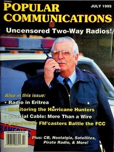 Popular Communications Magazine July 1995 Uncensored Two-Way Radios! - Imagen 1 de 2