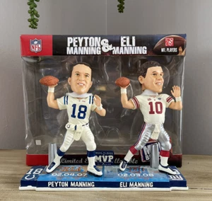 ELI MANNING New York Giants NFL Super Bowl MVPs Brothers Bobblehead #/360 - Picture 1 of 7