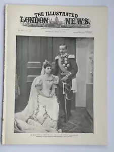 The Illustrated London News Magazine Sat. Apr. 28, 1894 - Beautiful Engravings - Picture 1 of 6