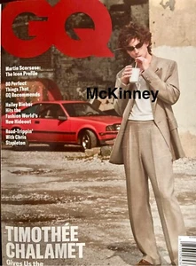 Timothee Chalamet Covers November 2023 GQ US edition Purchased In Australia - Picture 1 of 9