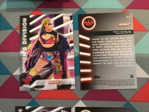 Asuka  #R-2 RAW  2021 Topps WWE Women’s Division Roster - Picture 1 of 1