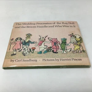 1967 1st ed. HC+DJ CARL SANDBURG Wedding Procession of Rag Doll and Broom Handle - Picture 1 of 12