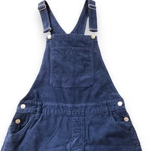 Blaue Cord Latzhose Damen Gr. 28 dünnes Bein Freizeit Garten Bauernhof Pacsun - Bild 1 von 9