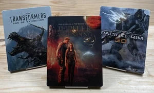 3x Steelbook Blu-Ray • Jupiter Ascending 3D + Pacific Rim 3D + Transformers#M33 - Bild 1 von 5