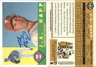 J.A. Happ Signed 2009 Topps Heritage #585 Card Philadelphia Phillies Auto AU