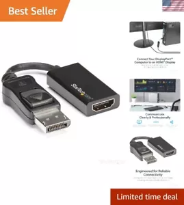 4K 60Hz DP to HDMI Adapter for Monitors, TVs & Projectors - Portable & Reliable - Picture 1 of 7